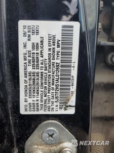 Zdjęcie 12 z 12 samochodu: 2010 HONDA ACCORD CROSSTOUR EXL VIN:5J6TF2H51AL012692 - miniatura