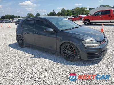 Czwarte zdjęcie samochodu z boku: 2016 VOLKSWAGEN GTI S/SE VIN:3VW5T7AU5GM060951 - miniatura