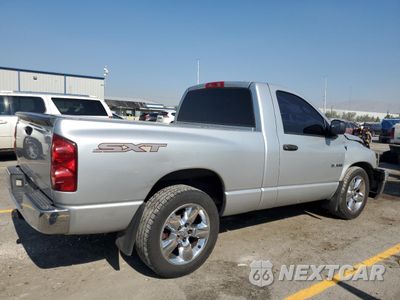 Trzecie zdjęcie samochodu z tyłu: 2008 DODGE RAM 1500 ST VIN:1D7HA16K38J130431 - miniatura