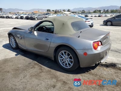 Drugie zdjęcie samochodu z przodu: 2003 BMW Z4 2.5 VIN:4USBT33463LS48153 - miniatura