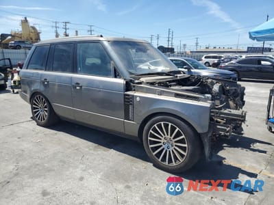 Czwarte zdjęcie samochodu z boku: 2010 LAND ROVER RANGE ROVER HSE LUXURY VIN:SALMF1E41AA313404 - miniatura