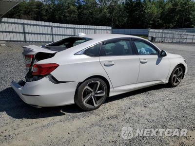 Trzecie zdjęcie samochodu z tyłu: 2020 HONDA ACCORD SPORT VIN:1HGCV1F38LA000561 - miniatura