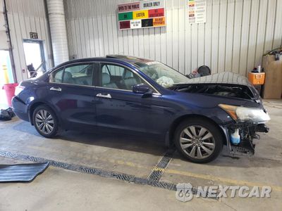 Czwarte zdjęcie samochodu z boku: 2012 HONDA ACCORD EXL VIN:1HGCP3F85CA017688 - miniatura