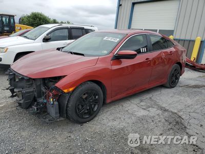 2019 HONDA CIVIC LX 19XFC2F6XKE040069 - główne zdjęcie licytacji z USA - miniatura