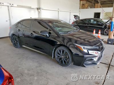Czwarte zdjęcie samochodu z boku: 2023 TOYOTA COROLLA SE VIN:5YFS4MCE4PP146459 - miniatura