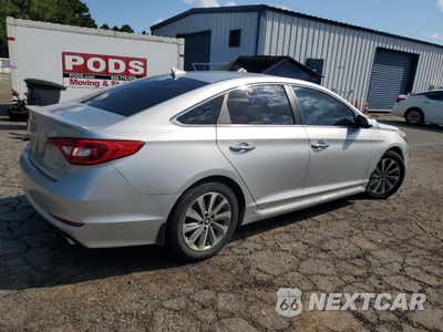 Trzecie zdjęcie samochodu z tyłu: 2017 HYUNDAI SONATA SPORT VIN:5NPE34AF0HH443271 - miniatura