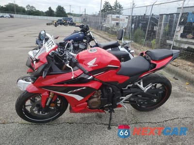 Trzecie zdjęcie samochodu z tyłu: 2023 HONDA CBR500 RA VIN:MLHPC6259P5400683 - miniatura
