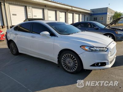 Czwarte zdjęcie samochodu z boku: 2015 FORD FUSION TITANIUM VIN:3FA6P0K9XFR239474 - miniatura