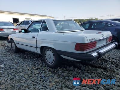Drugie zdjęcie samochodu z przodu: 1988 MERCEDES-BENZ 560 SL VIN:WDBBA48D4JA084158 - miniatura