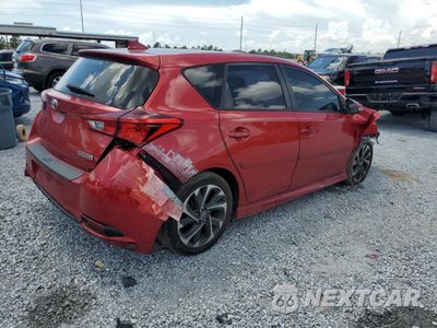 Trzecie zdjęcie samochodu z tyłu: 2018 TOYOTA COROLLA IM VIN:JTNKARJE4JJ570823 - miniatura