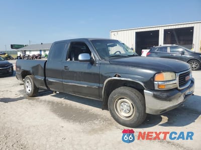 Czwarte zdjęcie samochodu z boku: 2001 GMC NEW SIERRA K1500 VIN:1GTEK19T31Z128300 - miniatura