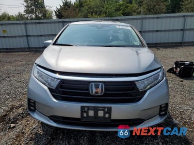 Piąte zdjęcie samochodu w środku: 2021 HONDA ODYSSEY EXL VIN:5FNRL6H75MB021856 - miniatura