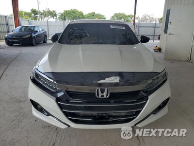 Piąte zdjęcie samochodu w środku: 2021 HONDA ACCORD SPORT VIN:1HGCV1F35MA105608 - miniatura