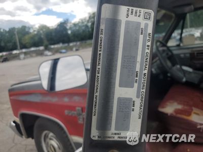 Zdjęcie 12 z 12 samochodu: 1986 CHEVROLET C10 VIN:1GCDC14H4GF303062 - miniatura