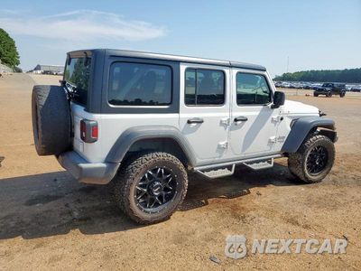 Trzecie zdjęcie samochodu z tyłu: 2019 JEEP WRANGLER UNLIMITED SPORT VIN:1C4HJXDN3KW622963 - miniatura