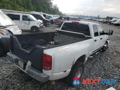 Trzecie zdjęcie samochodu z tyłu: 2004 DODGE RAM 3500 ST VIN:3D7MA48C94G112517 - miniatura