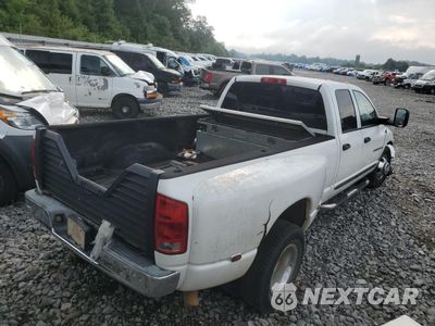 Trzecie zdjęcie samochodu z tyłu: 2004 DODGE RAM 3500 ST VIN:3D7MA48C94G112517 - miniatura