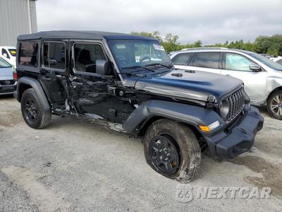 Czwarte zdjęcie samochodu z boku: 2025 JEEP WRANGLER SPORT VIN:1C4PJXDN4SW547735 - miniatura
