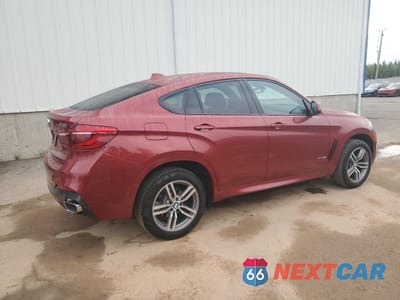 Trzecie zdjęcie samochodu z tyłu: 2018 BMW X6 XDRIVE35I VIN:5UXKU2C51J0X50619 - miniatura