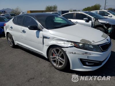 Czwarte zdjęcie samochodu z boku: 2013 KIA OPTIMA SX VIN:5XXGR4A69DG171896 - miniatura