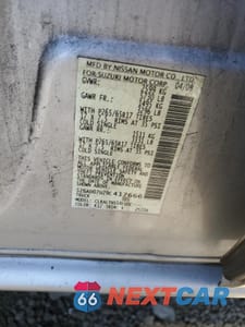 Zdjęcie 12 z 14 samochodu: 2009 SUZUKI EQUATOR BASE VIN:5Z6AD07U29C417666 - miniatura