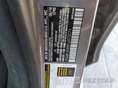 Zdjęcie 12 z 14 samochodu: 2015 MERCEDES-BENZ C 300 4MATIC VIN:55SWF4KB8FU073771 - miniatura