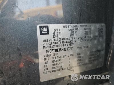 Zdjęcie 12 z 12 samochodu: 2017 CHEVROLET COLORADO Z71 VIN:1GCPTDE15H1219251 - miniatura