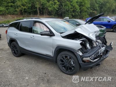 Czwarte zdjęcie samochodu z boku: 2020 GMC TERRAIN SLE VIN:3GKALTEV6LL333946 - miniatura