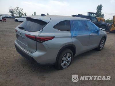 Trzecie zdjęcie samochodu z tyłu: 2022 TOYOTA HIGHLANDER L VIN:5TDBZRBH3NS589507 - miniatura