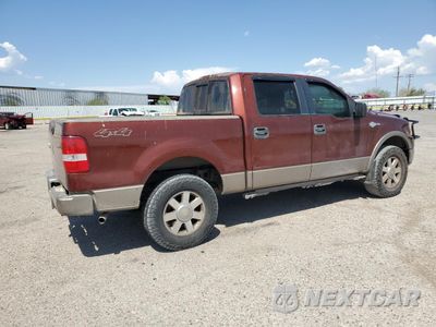 Trzecie zdjęcie samochodu z tyłu: 2005 FORD F150 SUPERCREW VIN:1FTPW145X5KC55453 - miniatura