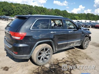 Trzecie zdjęcie samochodu z tyłu: 2012 JEEP GRAND CHEROKEE OVERLAND VIN:1C4RJFCTXCC238874 - miniatura