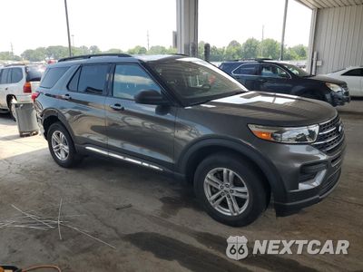 Czwarte zdjęcie samochodu z boku: 2020 FORD EXPLORER XLT VIN:1FMSK8DH4LGA20700 - miniatura