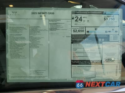 Zdjęcie 13 z 14 samochodu: 2025 INFINITI QX60 LUXE VIN:5N1AL1FR3SC357824 - miniatura