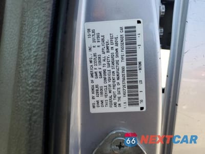 Zdjęcie 12 z 12 samochodu: 2009 HONDA ACCORD LX VIN:1HGCP26379A057990 - miniatura