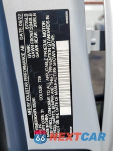 Zdjęcie 12 z 12 samochodu: 2023 POLESTAR 2 VIN:YSMED3KA6PL125261 - miniatura