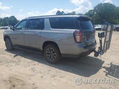 Drugie zdjęcie samochodu z przodu: 2021 CHEVROLET SUBURBAN K1500 Z71 VIN:1GNSKDKD9MR170327 - miniatura