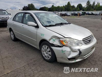 Czwarte zdjęcie samochodu z boku: 2004 TOYOTA COROLLA CE VIN:JTDBR38E242027212 - miniatura