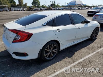 Trzecie zdjęcie samochodu z tyłu: 2021 HONDA CIVIC SPORT VIN:2HGFC2F81MH559280 - miniatura