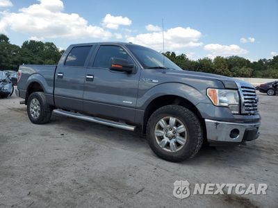 Czwarte zdjęcie samochodu z boku: 2012 FORD F150 SUPERCREW VIN:1FTFW1ET5CKE22016 - miniatura
