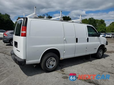Trzecie zdjęcie samochodu z tyłu: 2006 CHEVROLET EXPRESS G2500 VIN:1GCGG25V961192614 - miniatura