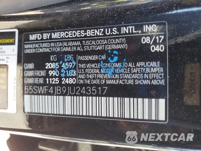 Zdjęcie 13 z 15 samochodu: 2018 MERCEDES-BENZ C 300 VIN:55SWF4JB9JU243517 - miniatura