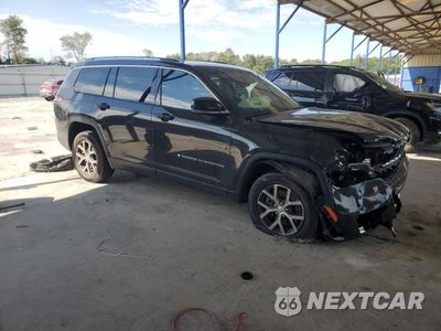 Czwarte zdjęcie samochodu z boku: 2023 JEEP GRAND CHEROKEE L LIMITED VIN:1C4RJKBGXP8752293 - miniatura