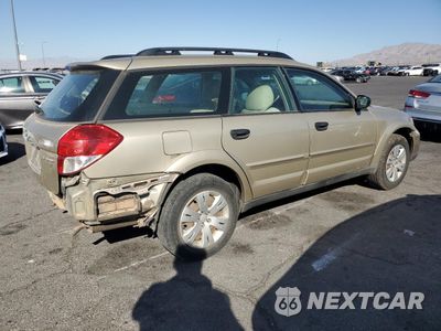 Trzecie zdjęcie samochodu z tyłu: 2009 SUBARU OUTBACK VIN:4S4BP60C197327945 - miniatura