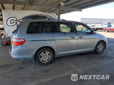 Trzecie zdjęcie samochodu z tyłu: 2007 HONDA ODYSSEY EXL VIN:5FNRL38727B003978 - miniatura