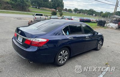 Czwarte zdjęcie samochodu z boku: 2013 HONDA ACCORD LX VIN:1HGCR2F3XDA127078 - miniatura