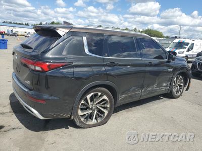 Trzecie zdjęcie samochodu z tyłu: 2023 MITSUBISHI OUTLANDER SEL VIN:JA4T5VA96PZ034906 - miniatura