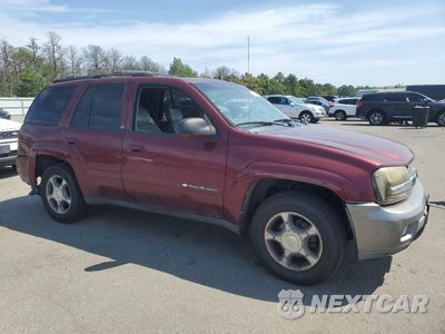 Czwarte zdjęcie samochodu z boku: 2004 CHEVROLET TRAILBLAZER LS VIN:1GNDT13S342342698 - miniatura