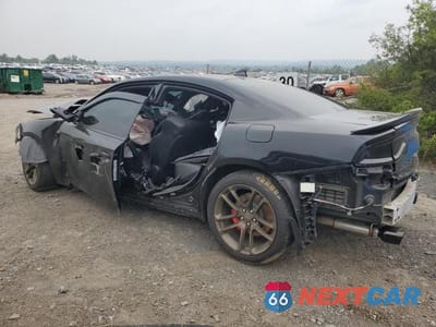 Drugie zdjęcie samochodu z przodu: 2019 DODGE CHARGER SRT HELLCAT VIN:2C3CDXL90KH552511 - miniatura