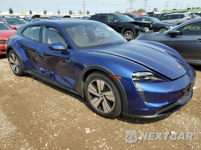 Czwarte zdjęcie samochodu z boku: 2024 PORSCHE TAYCAN CROSS TURISMO 4 VIN:WP0BA2Y16RSA60450 - miniatura