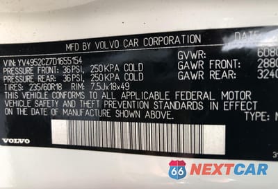 Zdjęcie 10 z 10 samochodu: 2013 VOLVO XC90 3.2 VIN:YV4952CZ7D1655154 - miniatura